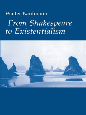 cover image of From Shakespeare to Existentialism